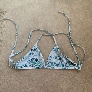 rare pattern jolyn bikini top!